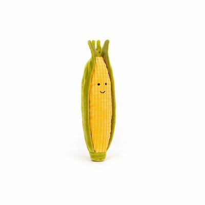 Jellycat Vivacious Vegetable Sweetcorn Australia | 648930QBY